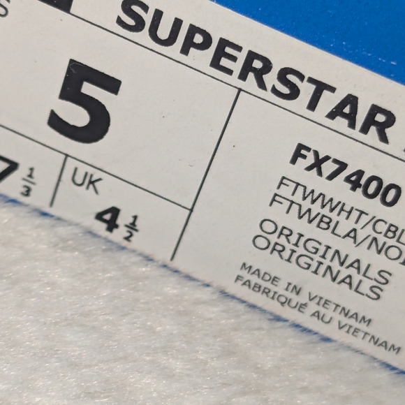 adidas Superstar Women's White Sneakers with Floral Accent - Picture 5 of 5